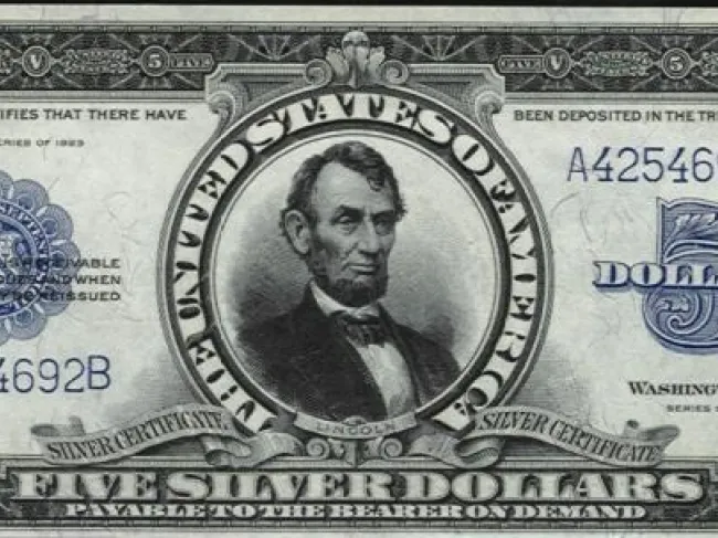 US_5_1923_Silver_Certificate